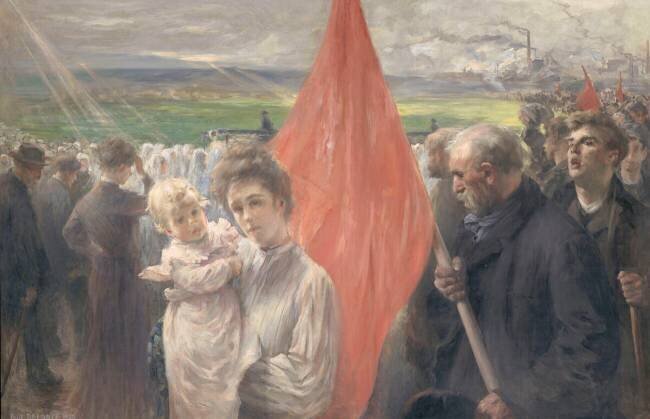 Grève à Saint-Ouen Paul Louis Delance