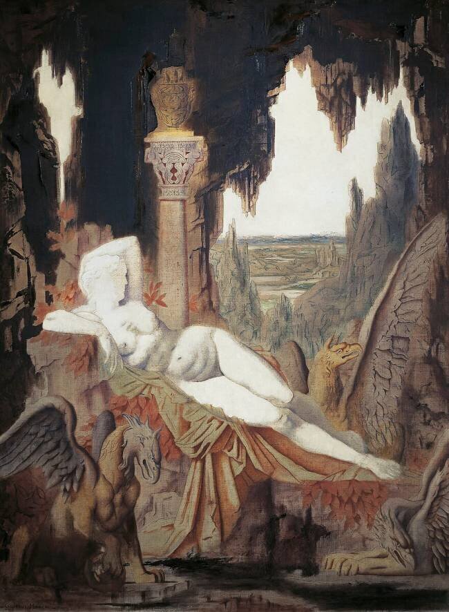 Griffin Fairy Gustave Moreau