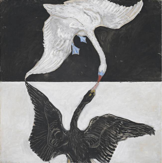 Group IX/SUW, No. 1, The Swan, No. 1 Hilma af Klint