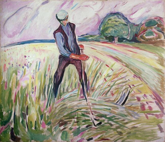 Haymaking Edvard Munch