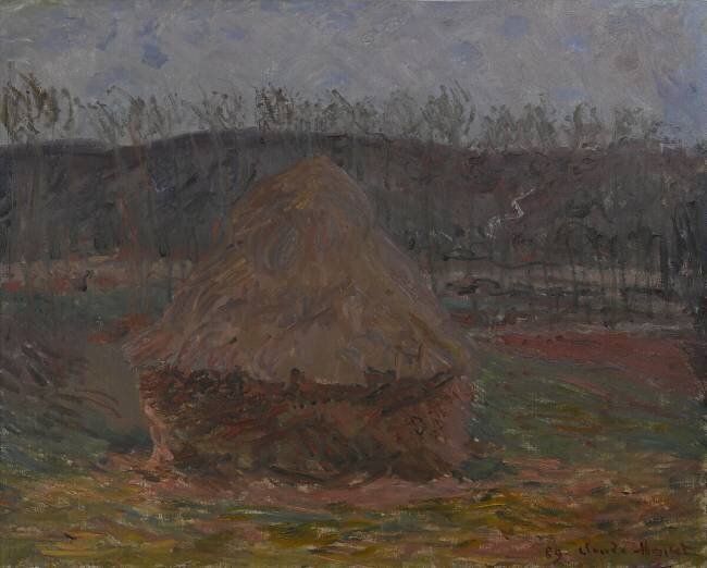 Haystack at Giverny Claude Monet