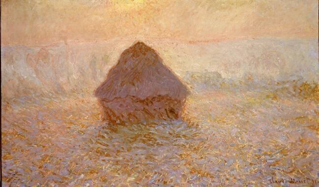 Haystacks Claude Monet
