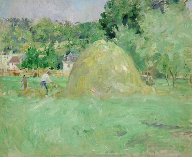 Haystacks at Bougival Berthe Morisot