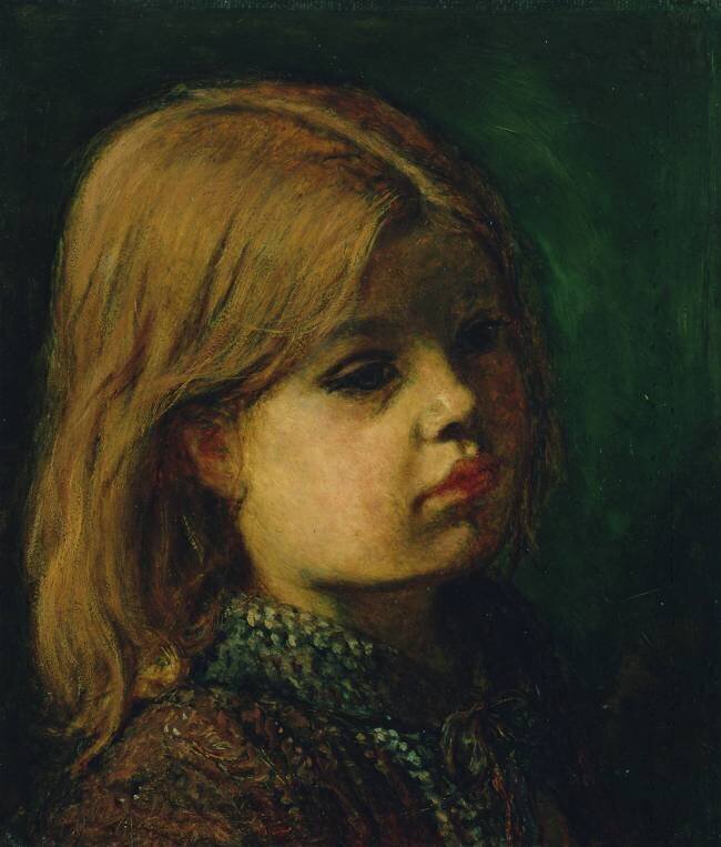 Head of a Girl John Everett Millais