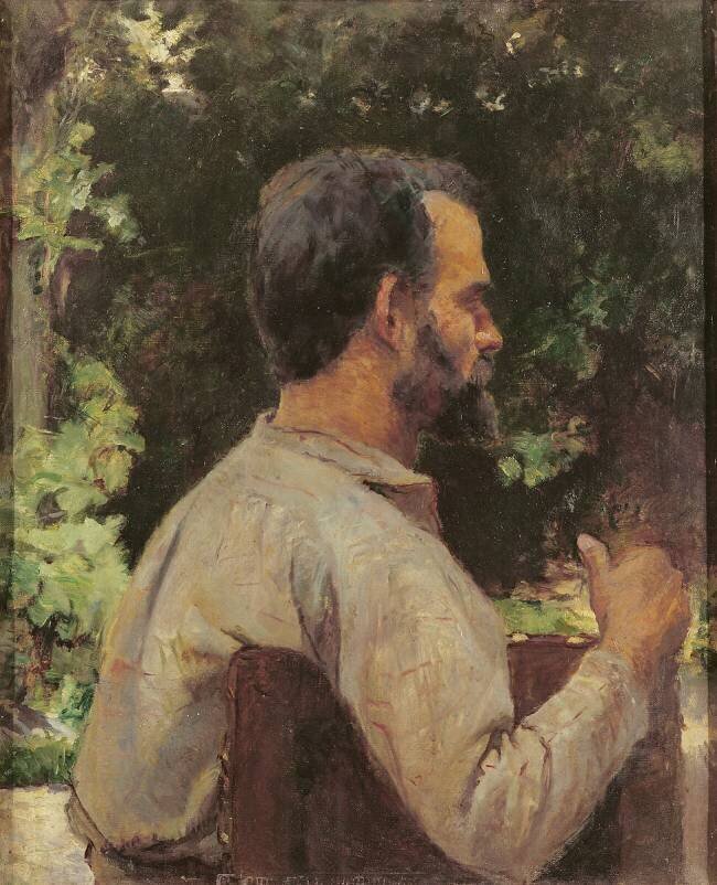 Head of a Man Henri de Toulouse-Lautrec