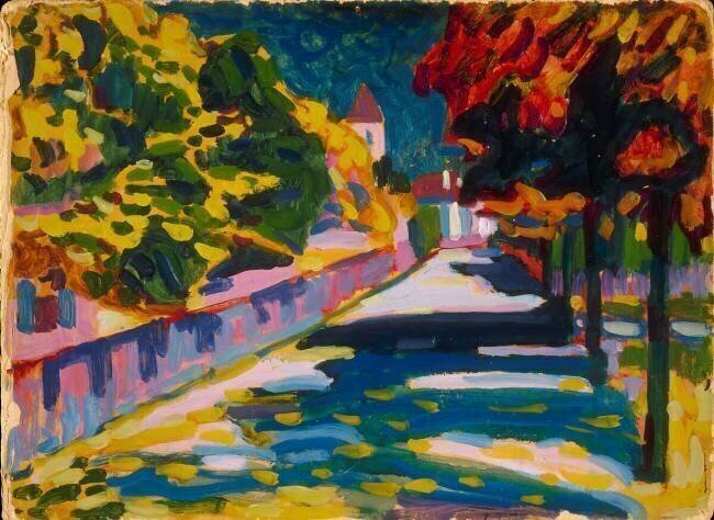 Herbst in Bayern Wassily Kandinsky