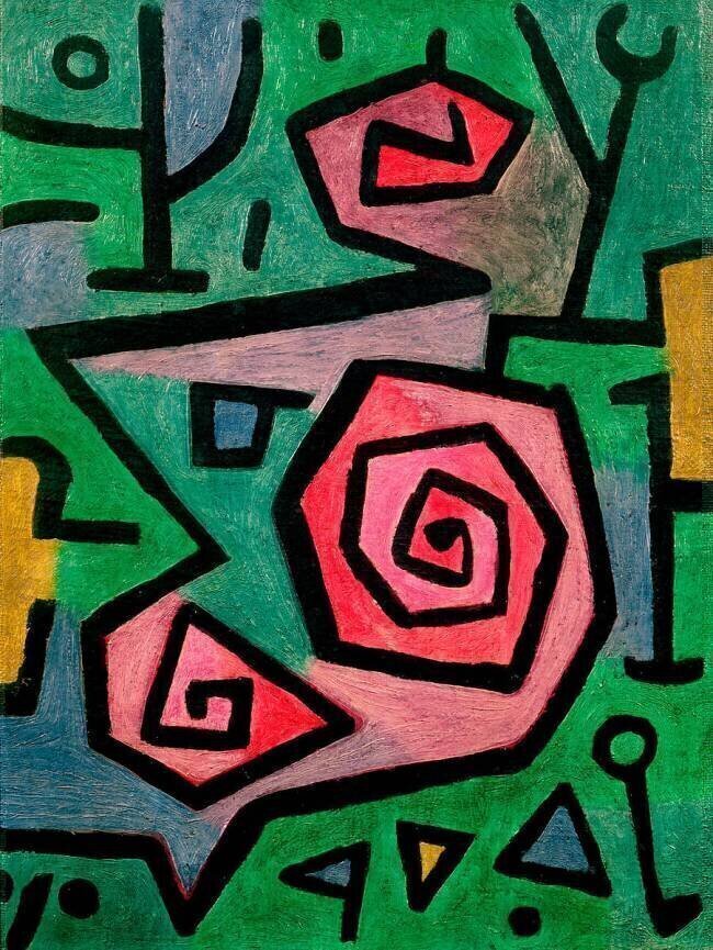 Heroic roses, 1938 Paul Klee