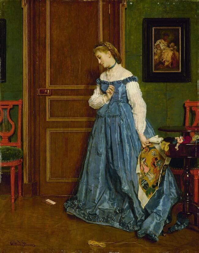 Hesitation Alfred Stevens