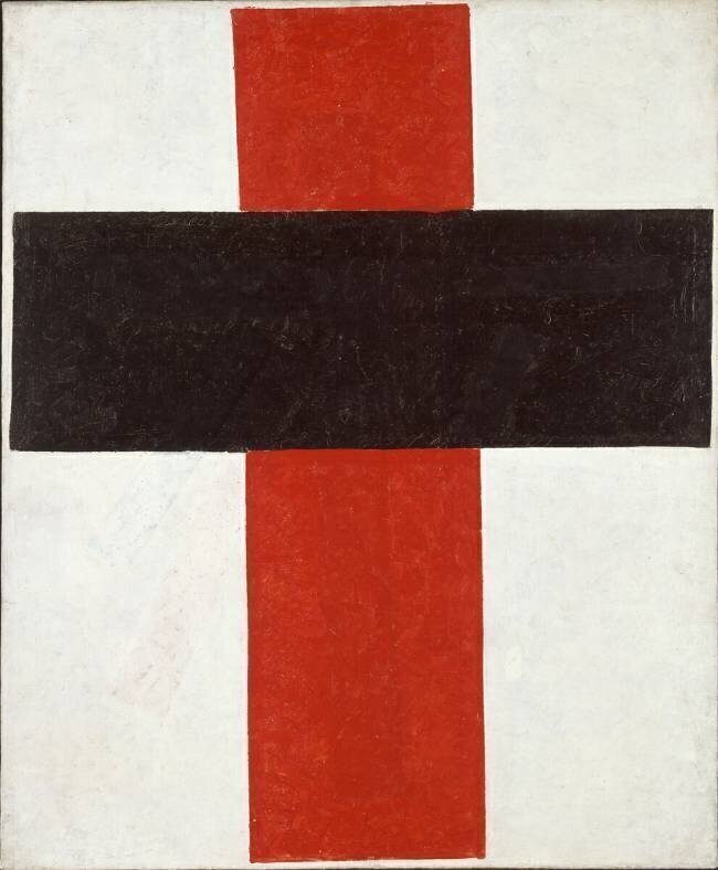 Hieratic Suprematist Cross Kazimir Malevitch