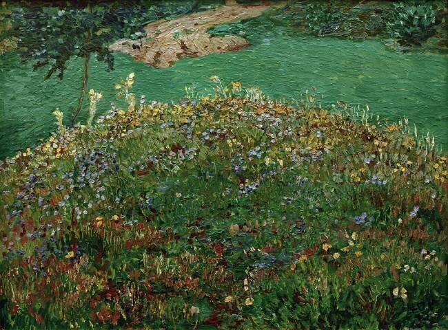Hillock Made of Flowers Heinrich Vogeler