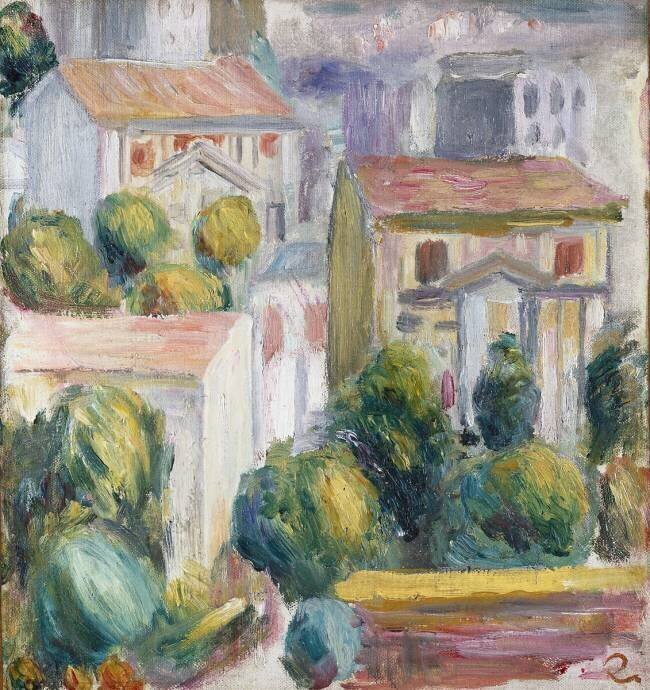 House at Cagnes Auguste Renoir