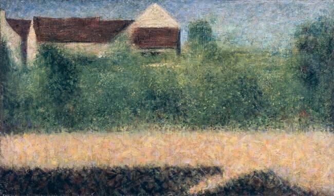 Houses and Gardens Georges Seurat