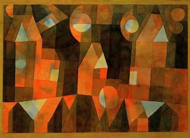 Houses by the Bridge Paul Klee