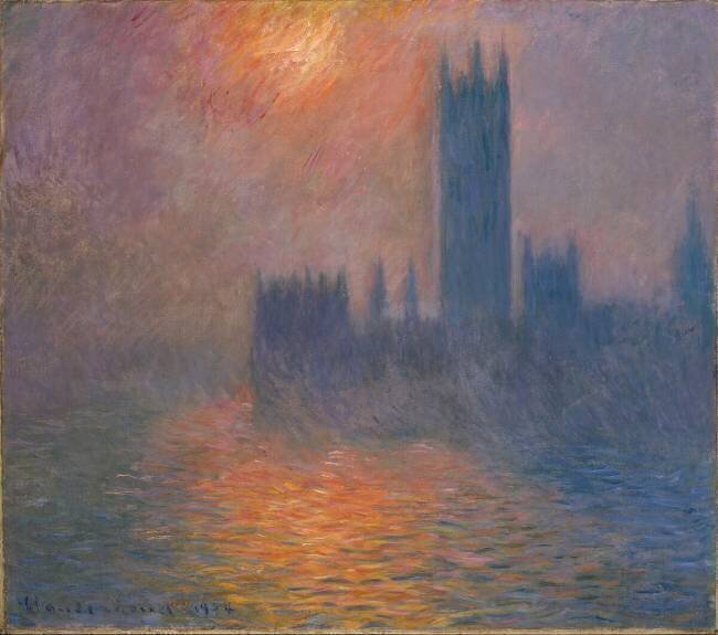 Houses of Parliament Claude Monet