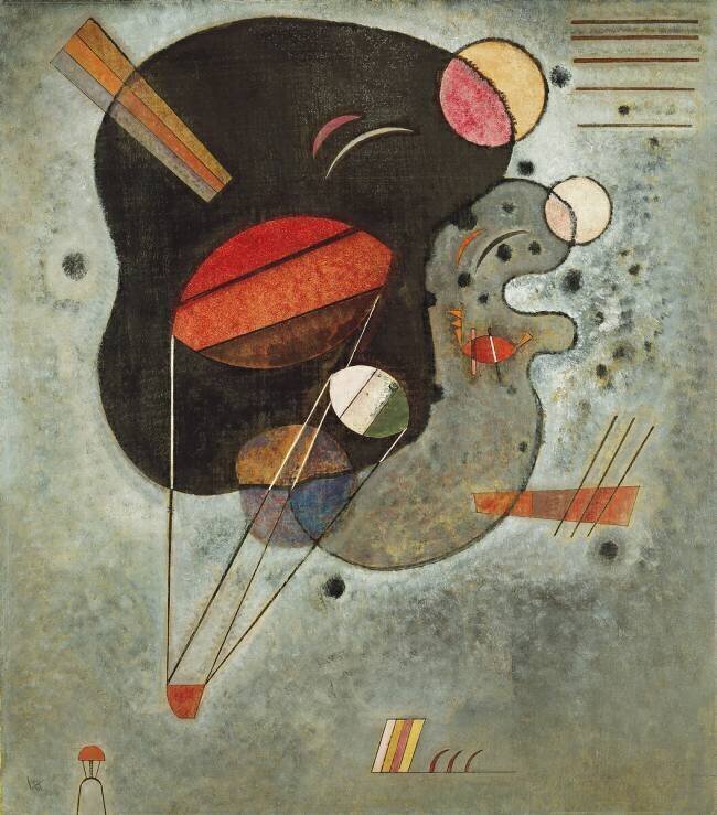 Hovering Print Wassily Kandinsky