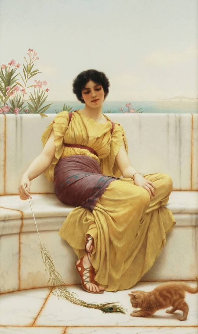 Idleness John William Godward