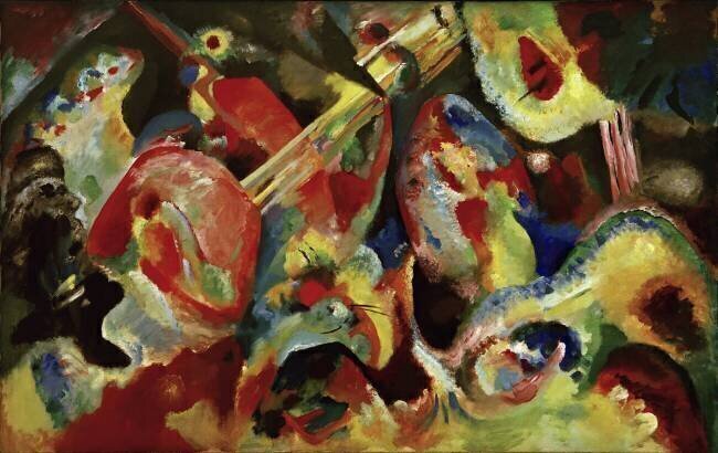 Improvisation Déluge Wassily Kandinsky