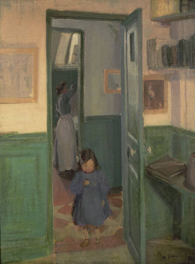 In Sickert's House Harold Gilman