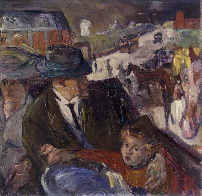 In the Car Max Beckmann