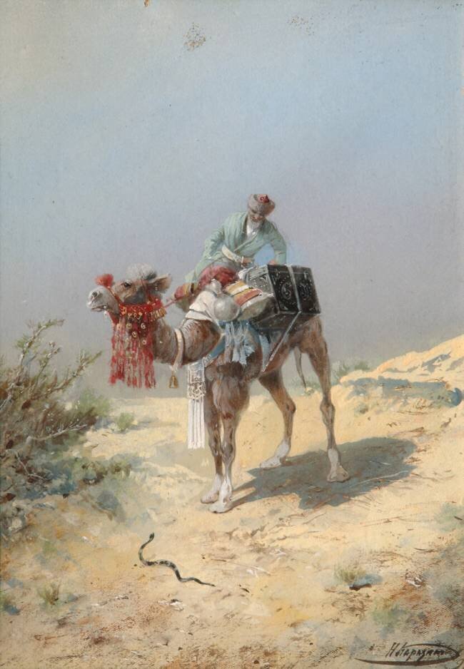 In the Desert Nikolai Nikolayevich Karasin
