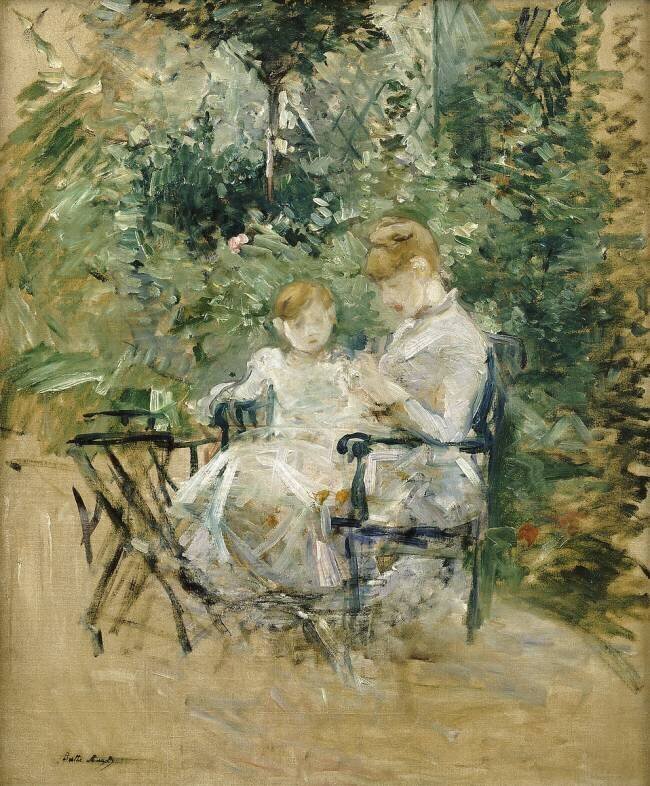 In the Garden Berthe Morisot