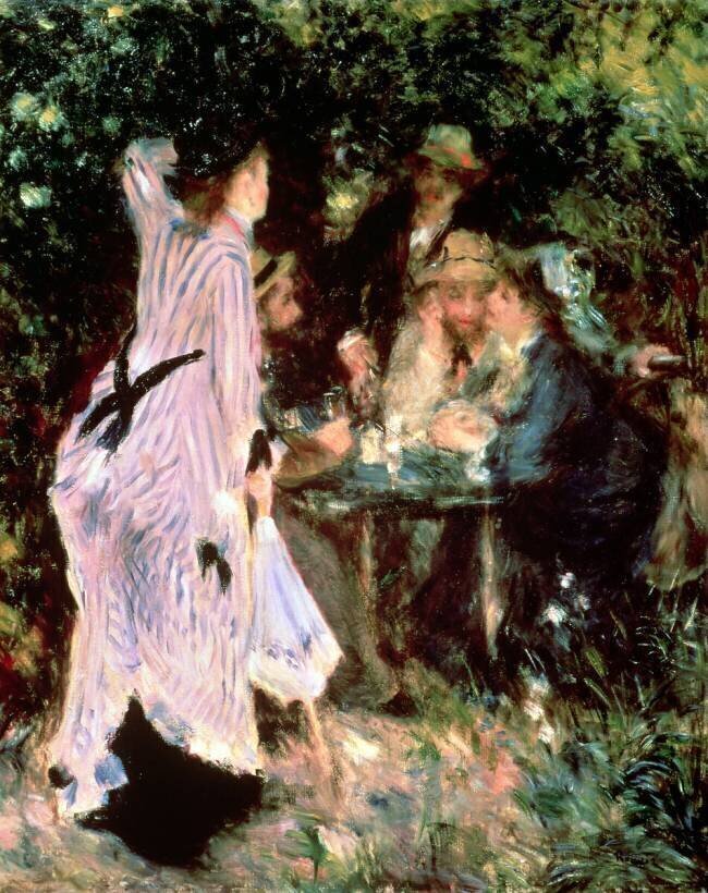 In the Garden Auguste Renoir