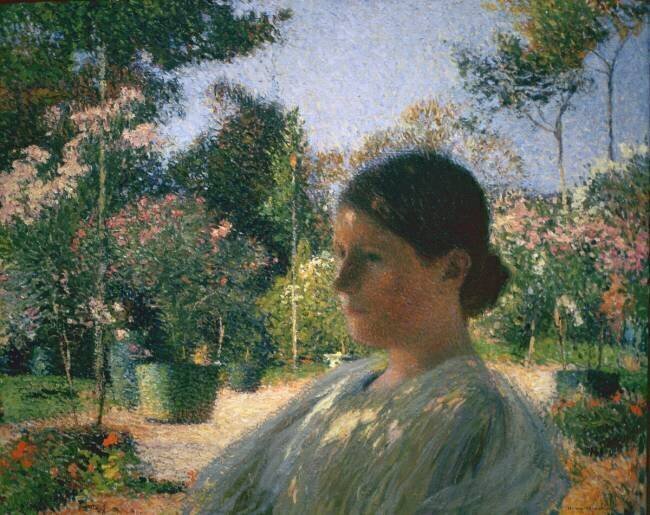 In the Garden Henri Martin