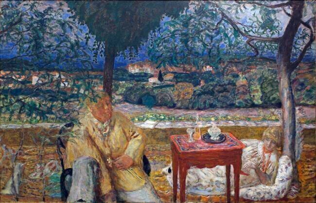 In the garden Pierre Bonnard