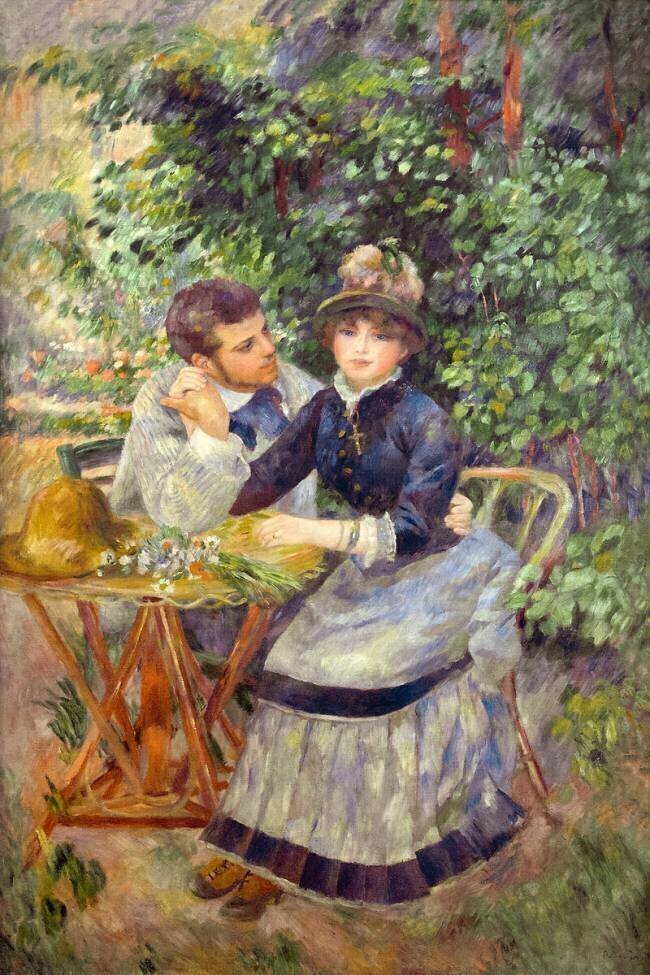 In the Garden Auguste Renoir