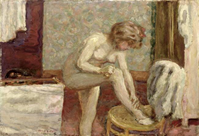 In the Washroom Pierre Bonnard