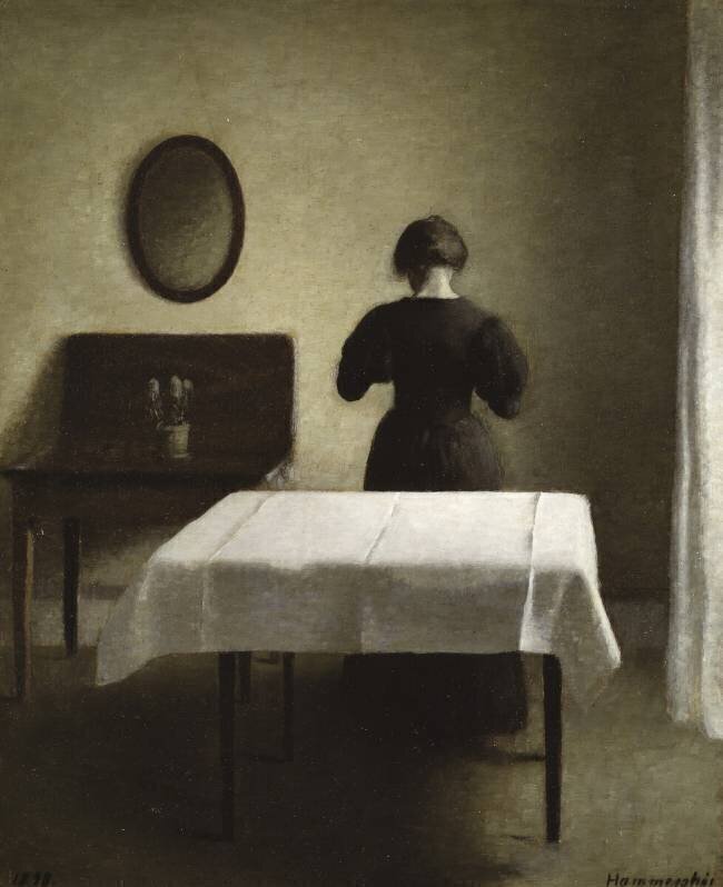 Interior Vilhelm Hammershoi