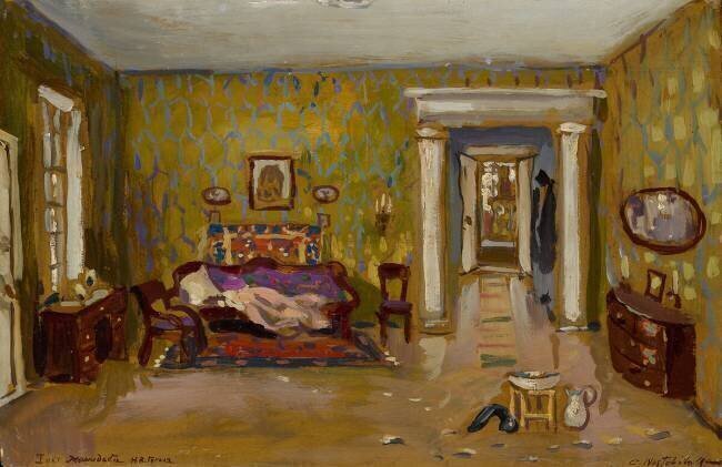 Interior for Nikolai Gogol's Play Marriage Constantin Alexandrovich Westchiloff