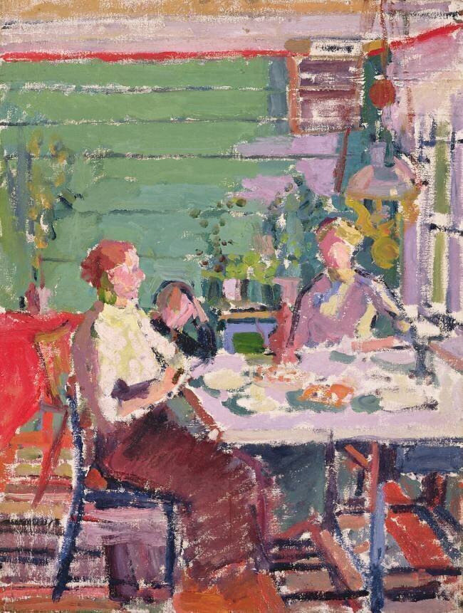 Interior scene Harold Gilman