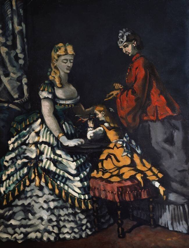 Interior scene Paul Cézanne