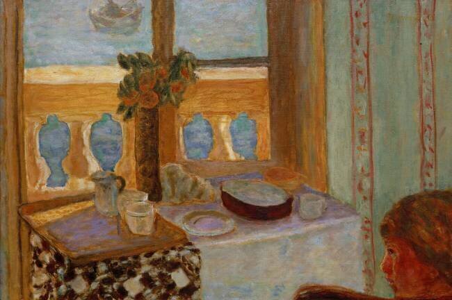 Interior with Balcony Pierre Bonnard