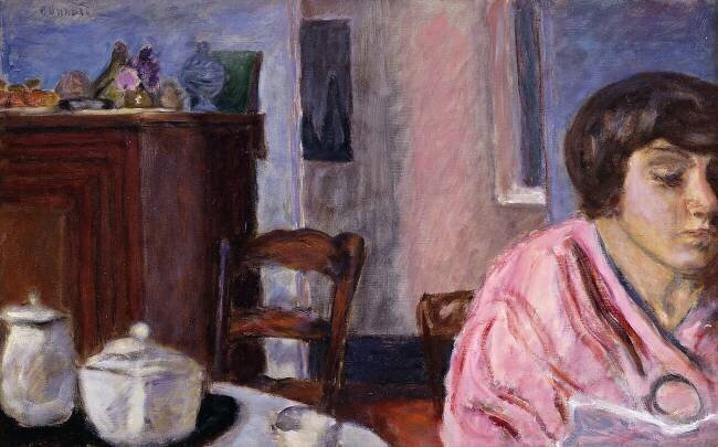 Interior with Figure Pierre Bonnard