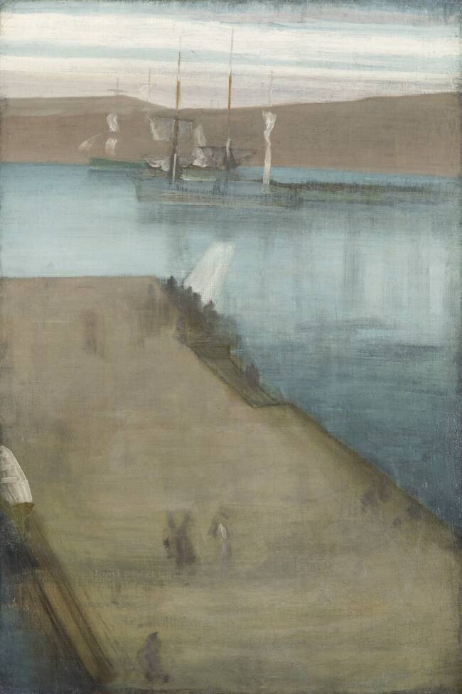 James McNeill Whistler, Valparaiso Harbor James Abbott McNeill Whistler