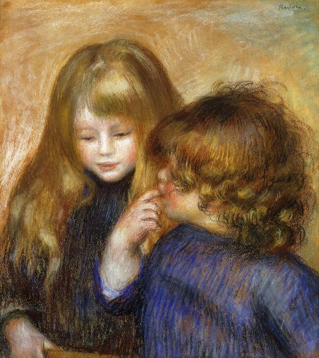 Jean and Coco Auguste Renoir