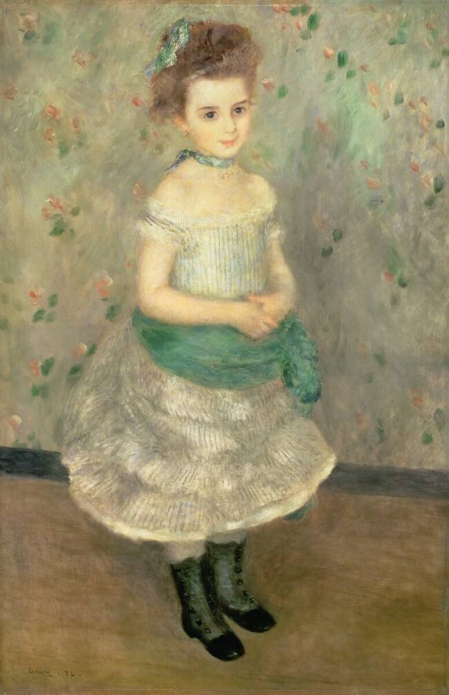 Jeanne Durand-Ruel Auguste Renoir