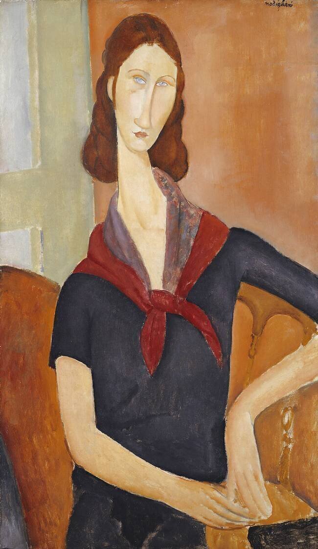 Jeanne Hebuterne Amedeo Modigliani
