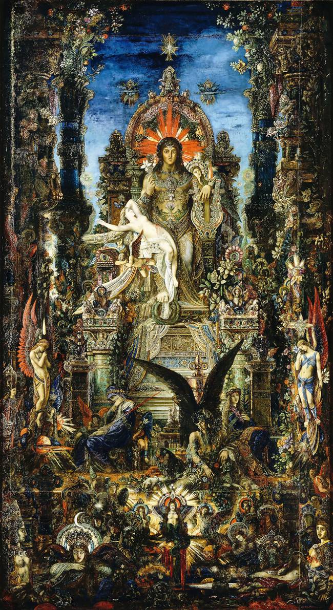 Jupiter et Sémélé Gustave Moreau