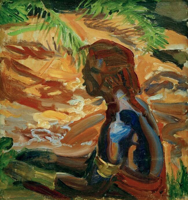 Kikuyu by the river Akseli Gallen-Kallela