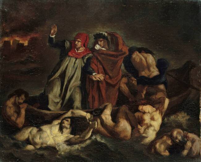 La Barque de Dante Edouard Manet