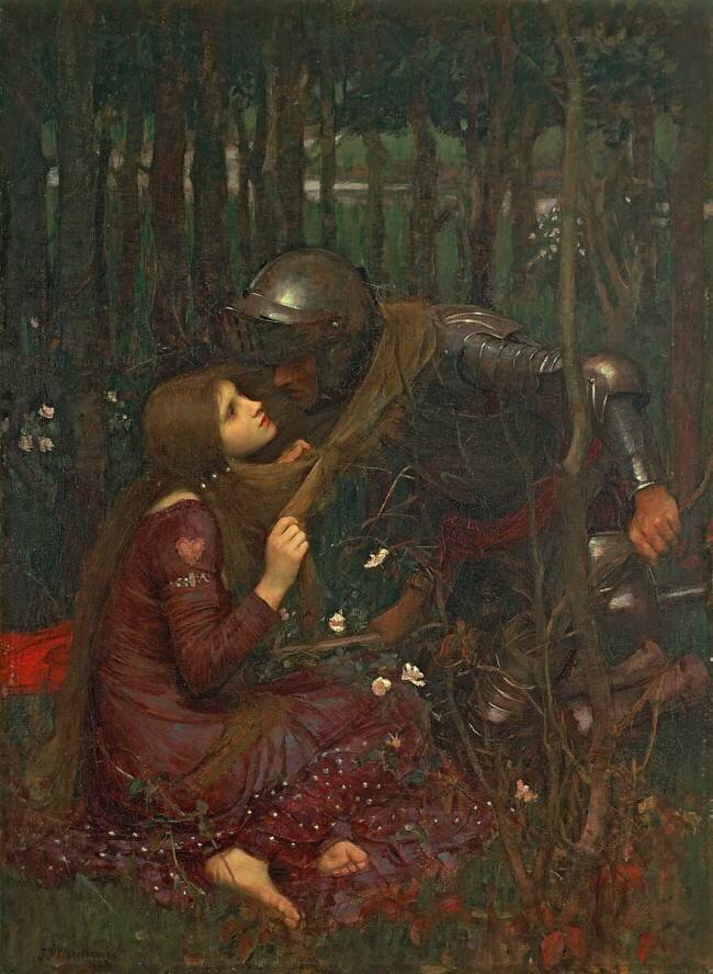 La Belle Dame Sans Merci John William Waterhouse