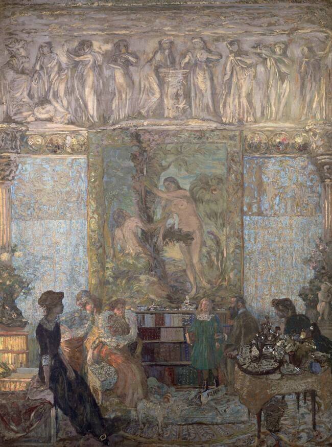 La bibliothèque Edouard Vuillard