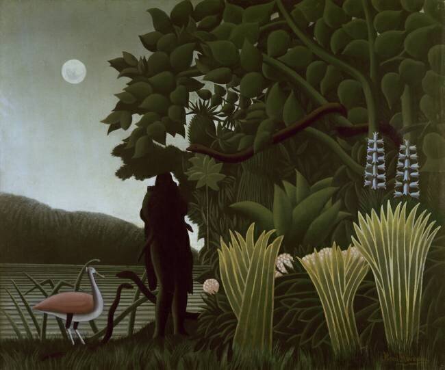 La charmeuse de serpents Henri Rousseau