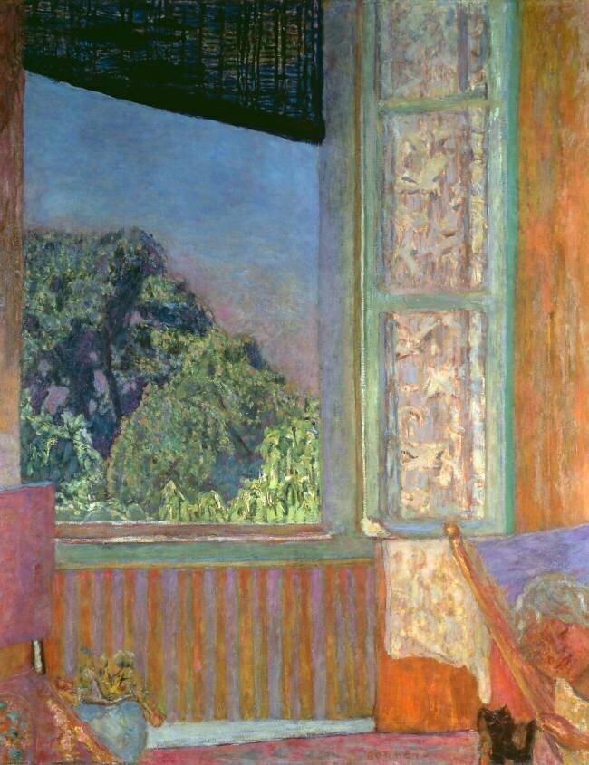 La Fenêtre ouverte Pierre Bonnard