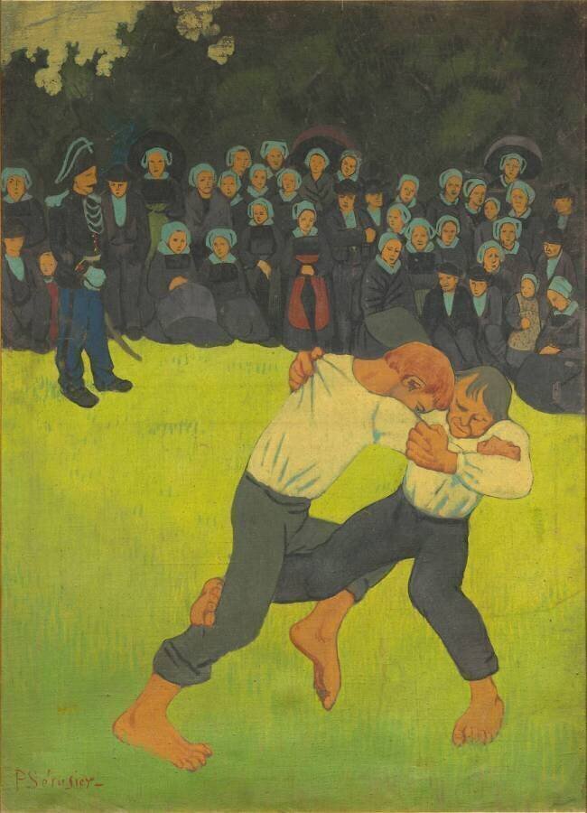 La lutte bretonne Paul Serusier