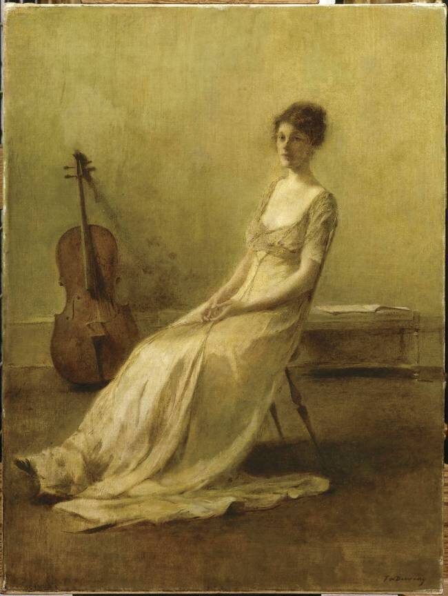 La Musicienne Thomas Wilmer Dewing