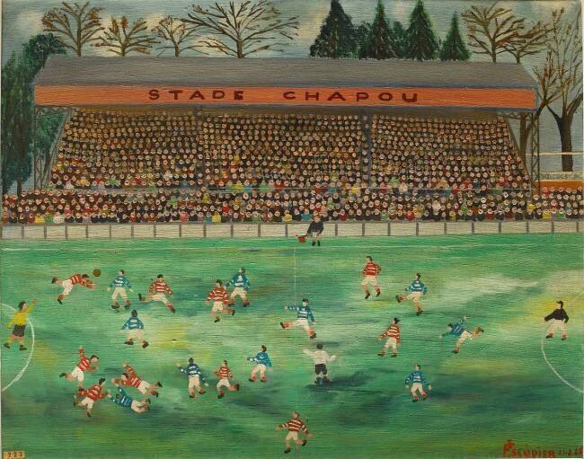 La partie de football Jean Escudier